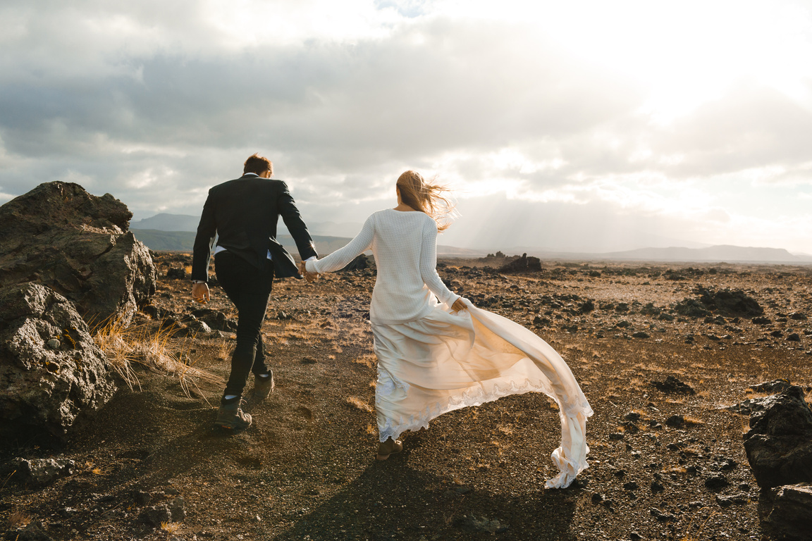 Wedding promenade